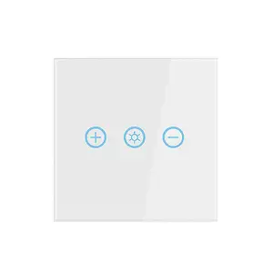 tuya wifi connected controlled ac 220v dimmer light switch work with alexa and google home