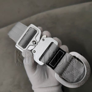 Collar de perro acolchado de combate de alta calidad Collar de nailon táctico con hebilla de aluminio ligera plateada y <span class=keywords><strong>para</strong></span> entrenamiento de <span class=keywords><strong>perros</strong></span> - Product Image 6