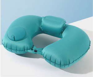 Cuscino per collo portatile a forma di U con alzata della nuca progettato per la guida di Relax in ufficio che prende aereo e treno - Product Image 2