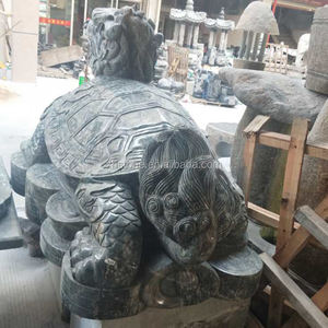 Natural granito piedra tortuga dragón tallado para la decoración casera - Product Image 4