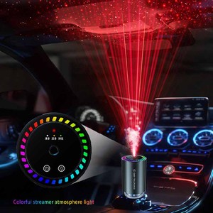 2024 Sản phẩm mới mini thông minh làm mát không khí phun tinh dầu khuếch tán nhà xe mùi hương khuếch tán với bầu trời đầy sao đèn - Product Image 5