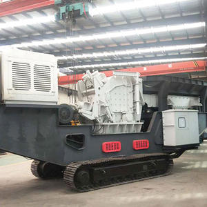 Concasseur à percussion mobile sur chenilles 300t/h pour marbre, concasseur à percussion mobile sur chenilles pour pierres - Product Image 1