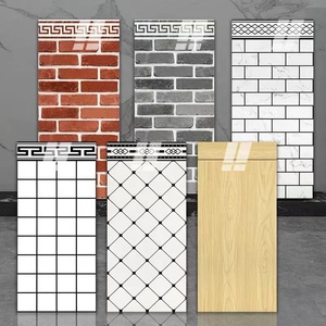 Mẫu giấy dán tường PVC hiện đại miễn phí, miếng dán tường xốp XPE tự dính, tấm ốp tường đá cẩm thạch xốp PET - Product Image 5