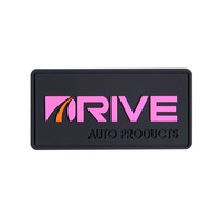 Étiquettes en PVC de luxe en gros pour usine, logo de marque personnalisé, patchs en caoutchouc de silicone 3D gaufrés, forme personnalisée, multi-usages, motif floral