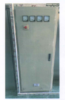 Armoire de distribution électrique verticale en acier Zhixin à double alimentation, coffret de contrôle électrique sécurisé (modèle ATS) IP30 avec poignée de verrouillage de porte pour alimentation