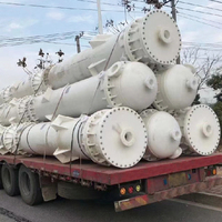 6-200 ㎡   Absorbeur à film tombant en PP modifié au graphite, appareil d'absorption à paroi mouillée pour la récupération des gaz de combustion
