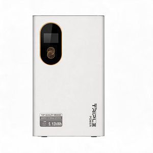 Batterie LiFePO4 Triple <span class=keywords><strong>Power</strong></span> LD51C 5,12 kWh 51,2 V 100 Ah, batterie de stockage d'énergie solaire modulaire basse tension, 16 parallèles - Product Image 3