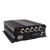Kit DVR de camion de véhicule mobile ODM/OEM 4 canaux 1080P avec caméra de voiture étanche IR moniteur IPS 7 "pour flotte camion Van Bus