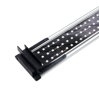 Promotion : Éclairage LED pour aquarium WRGB 2 en alliage d'aluminium, spectre complet, pour plantes, indice IP44, intensité variable, Ra80 CRI, DC12V, multi-tailles