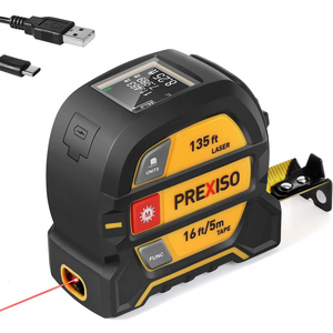 Cinta Métrica Láser Industrial de Alta Precisión 3 en 1 para Proyectos de Construcción, Medidor Digital Inteligente Infrarrojo IP68 - Product Image 1