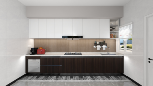 Gabinetes <span class=keywords><strong>de</strong></span> <span class=keywords><strong>Cocina</strong></span> Modernos en Forma <span class=keywords><strong>de</strong></span> L, Tamaño Personalizado, <span class=keywords><strong>Encimera</strong></span> <span class=keywords><strong>de</strong></span> Cuarzo, Material <span class=keywords><strong>de</strong></span> la Estructura <span class=keywords><strong>de</strong></span> Melamina, Fácil <span class=keywords><strong>de</strong></span> Instalar - Product Image 2