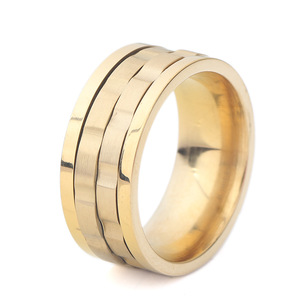 Anillo Giratorio Unisex de 9 mm con Engranajes, Acero Inoxidable 304, Joyería de Moda, Regalo, Diseño Geométrico - Product Image 2