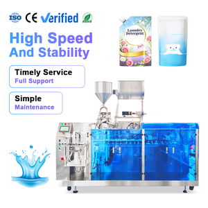 High Speed Automatic Doypack Packaging Machine Laundry Detergent Liquid Pouch Filling and <b>Sealing</b> Machine - Product Image 1