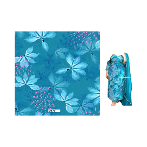 ผ้าจอร์เจต์ทอเนื้อเบา โพลีเอสเตอร์ 100% กันน้ำ พิมพ์ลายดิจิทัล สำหรับเสื้อผ้าผู้หญิง เด็กผู้หญิง ของเล่นกลางแจ้ง - Product Image 1