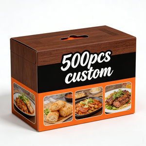 Scatola di Imballaggio in Carta Rigida Ecologica Personalizzata con Chiusura Magnetica, Rivestimento in Alluminio e Goffratura per Alimenti Surgelati, Prodotti da Forno e <span class=keywords><strong>Regali</strong></span> - Product Image 1