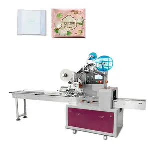 Multifunctionele Automatische Flow Mini Doek Maandverband Pad Horizontale Verpakking Verpakkingsmachine