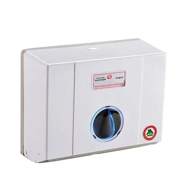 Vergaarbak N-Vouwbare Designer Handmatige Dispenser Voor Papieren Handdoekjes Abs Aan De Muur Gemonteerde Papieren Handdoekdispenser