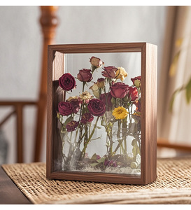 Support <span class=keywords><strong>de</strong></span> présentation <span class=keywords><strong>de</strong></span> <span class=keywords><strong>fleurs</strong></span> séchées <span class=keywords><strong>en</strong></span> acrylique transparent double face, boîte <span class=keywords><strong>de</strong></span> rangement pour artisanat et bijoux faits <span class=keywords><strong>à</strong></span> la main - Product Image 1