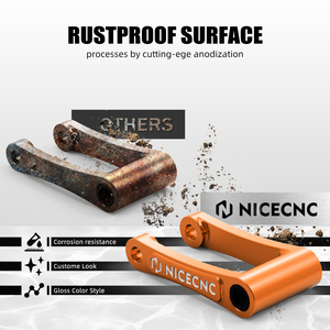 NICECNC CNC 1.25 pouces, lien de suspension arrière abaissable pour KTM <span class=keywords><strong>690</strong></span> <span class=keywords><strong>Enduro</strong></span>/SMC/<span class=keywords><strong>R</strong></span> 2019-2022 <span class=keywords><strong>2023</strong></span> - Product Image 5