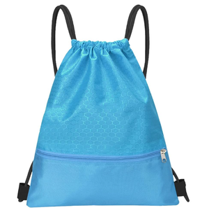 Sac à dos promotionnel à cordon en polyester/coton Oxford Fashion Sac cadeau avec logo personnalisé Sac de sport avec taille et couleur personnalisables - Product Image 4