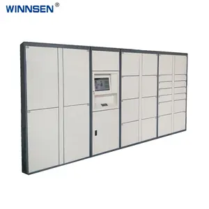 Verenigde Outdoor Order Pick Up Locker Parcel Service Pakket Automaat Security Pakket Doos Verse Voedsel Levering Locker