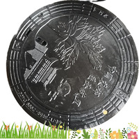 Couvercle de manhole composite SMC en promotion pour routes municipales