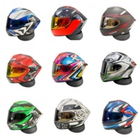 Casque de moto intégral, coque en ABS, plusieurs couleurs, casque de course pour hommes, moto, conduite sur route