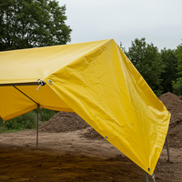 Bâche en PE imperméable, enduite de PE, simple, pour extérieur, jardin, camion, bateau - Légère