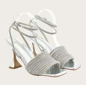 <span class=keywords><strong>Luxe</strong></span> italien solide femmes été bout ouvert talon carré sans lacet chaussures et sacs ensemble fabriqué en Chine pour les tailles de fête - Product Image 1