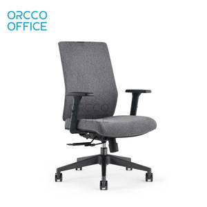 Sièges de bureau modernes rembourrés à dossier central pivotante haute réglable confortable réunion conférence personnel <span class=keywords><strong>chaise</strong></span> de bureau de travail - Product Image 1