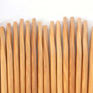 24Cm Eco-Friendly Reusable Gift Custom Logo Print <b>Twist</b> Shape Bamboo Chopsticks for Cooking and Eating - Product Image 5