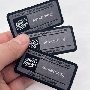 ป้ายคอผ้าฝ้ายออร์แกนิคแบบทอ NFC สำหรับเสื้อผ้าเด็ก - Product Image 2