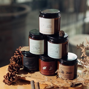 Vela perfumada de jazmín ecológica, vela personalizada hecha a mano para boda, cumpleaños, Jaros - Product Image 5