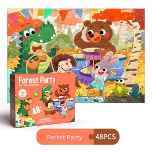 Fournitures de bureau et scolaires, développement de la petite <span class=keywords><strong>enfance</strong></span>, ensemble de puzzles portables pour enfants, cadeau pour la croissance précoce du cerveau et l'entraînement logique des jeunes enfants - Product Image 2