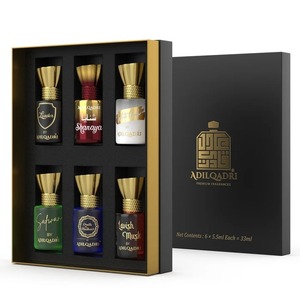 Essensia Luxury Eau De Toilette <b>Roll</b>-<b>On</b> <b>Perfume</b> Gift Set (6*5.5 ML) Fresh Floral Scent Custom Printed - Product Image 3