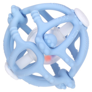 Mordedores de silicona Seahorse China con forma de pretzel, raíz de loto y mono para bebés - Product Image 1