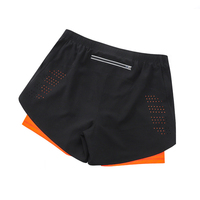 Femmes Leggings Avec Shorts De Randonnée Sport À Séchage Rapide Hommes Shorts Femmes Sport Short Ensemble Sport Shorts
