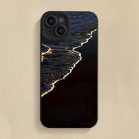 Gold Coast Impression Élève Oeil Pro Caméra Trou TPU Housse de Téléphone Portable pour Iphone 17 8 X Xr Xs 11 12 13 14 15 16 Pro Max Plus