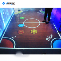 Projecteur de sol LED interactif pour enfants, système de Projection de sol