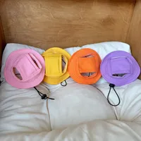 Nouveau Chapeau de Pêcheur en Polyester pour Chien et Chat, Coupe-Vent, pour la Marche en Extérieur, Hiver Automne, Accessoire Mignon pour Corgi