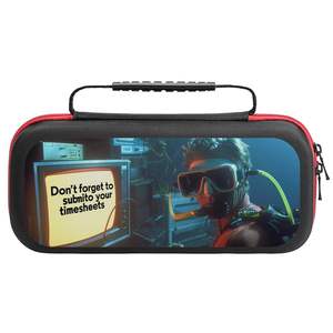 Nueva llegada para Nintendo Switch Case Underwater Office Diver Video Game Player Carry Case Compatibilidad - Product Image 4