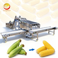 Machine commerciale ORME pour éplucher et décortiquer le maïs et le maïs doux à vendre