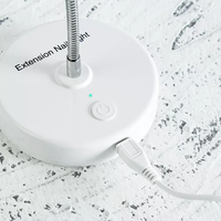 Lampe UV LED portable GRS 100 % recyclée 3W pour séchage rapide des ongles en gel, avec batterie intégrée