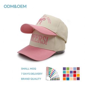 Buen Proveedor, Fabricación Personalizada de Gorras de Béisbol de 5 Paneles y 2 Tonos de Color, Gorras Unisex con Cierre a Presión para Exteriores - Product Image 4