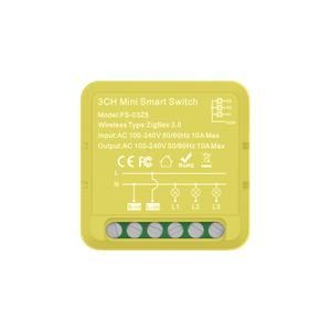 สวิตช์ไฟอัจฉริยะไร้สาย Mini Smartlife Tuya Zigbee 3.0 แบบ 1/2/3 ช่อง สวิตช์ติดผนังอัจฉริยะ - Product Image 1
