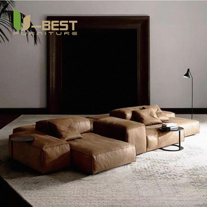U-tốt nhất phong cách Ý hai chiều thiết kế mô-đun sofa kết hợp miễn phí sàn lớn phẳng lớp trung bình đảo đậu phụ khối đặt phòng tập thể dục - Product Image 2