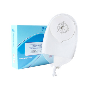 Steadlive One System Urostomy <b>Bag</b> 15-45mm Disposable Urinary Collection For Post Cystectomy Use - Product Image 1