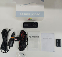 Caméra de tableau de bord pour voiture avec 3 objectifs, 3 caméras, WIFI, enregistrement en boucle, vision nocturne infrarouge, dashcam pour voitures