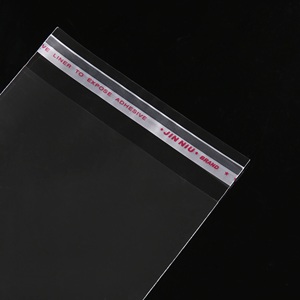 Sweelov-Pack de 200 sacs en <span class=keywords><strong>cellophane</strong></span> de qualité <span class=keywords><strong>alimentaire</strong></span>-16,5*28 cm-transparents-avec autocollants pour bonbons et chocolats - Product Image 6