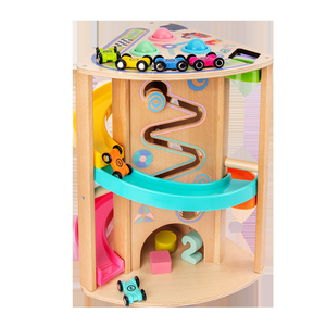 Vélo toboggan pour enfants jouet bébé puzzle piste coulissante en <span class=keywords><strong>bois</strong></span> éducation précoce frapper balle jeu assorti <span class=keywords><strong>scooter</strong></span> multifonctionnel - Product Image 5
